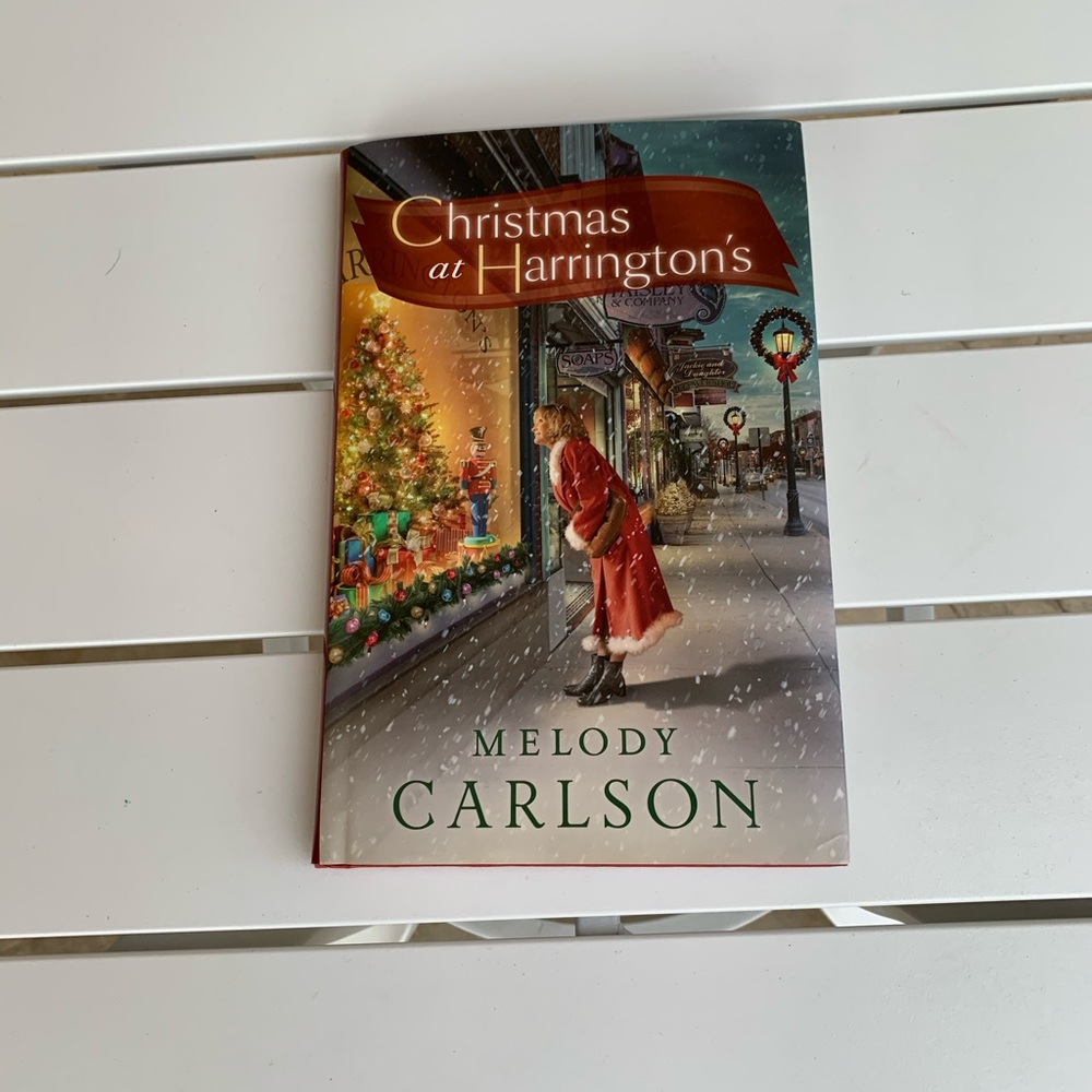 Christmas at Harrington’s by Melody Carlson book